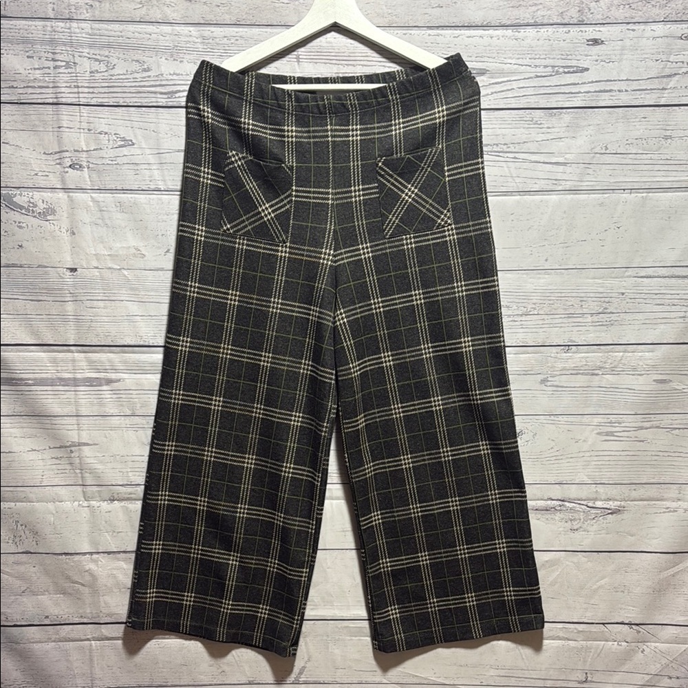 Indi & Cold cropped flare trousers